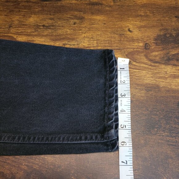 Vtg 90s Levi's 550 Relaxed Tapered Jeans High Rise  USA 12 L - Picture 11 of 12